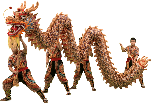La danza del dragon chino